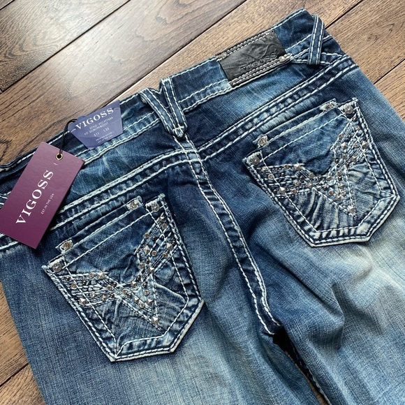 - Vigoss boot cut Jeans NWT - Picture 3 of 5